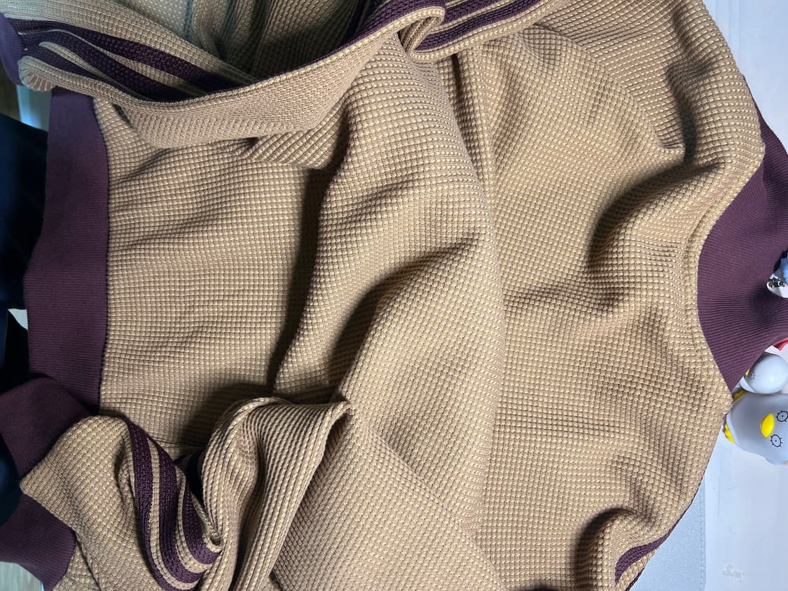 아디다스 니트 트랙탑 L 데저트 브라운 상품이미지3