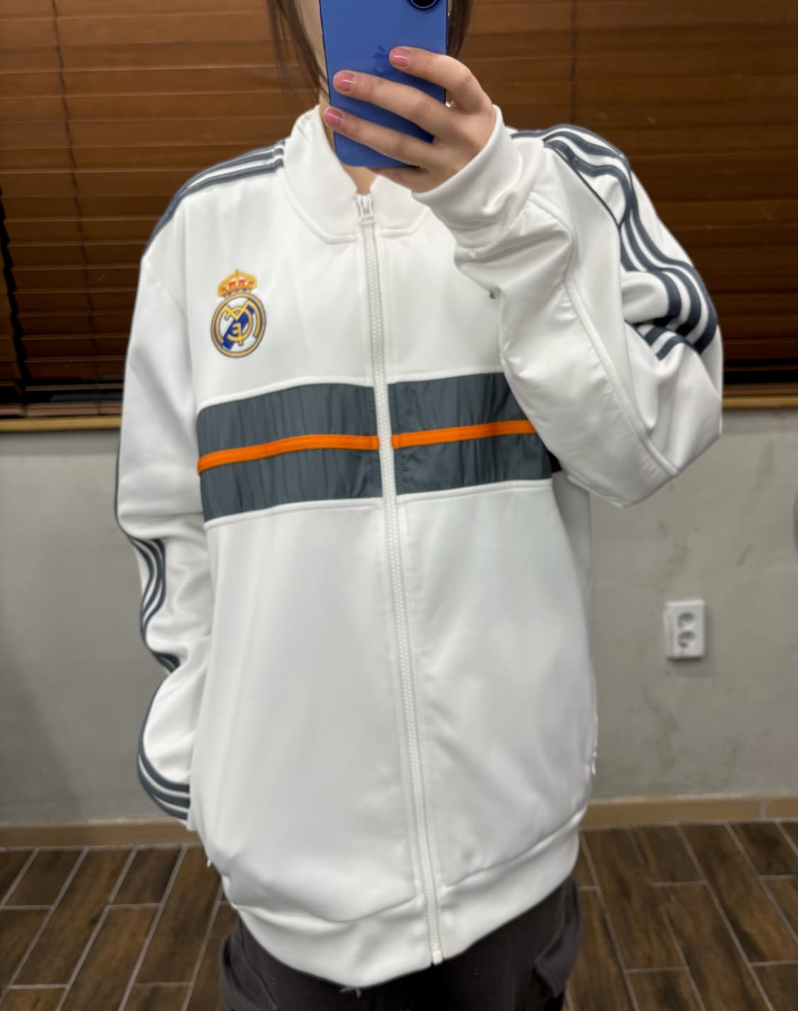 아디다스 레알마드리드 트랙탑 져지 상품이미지2