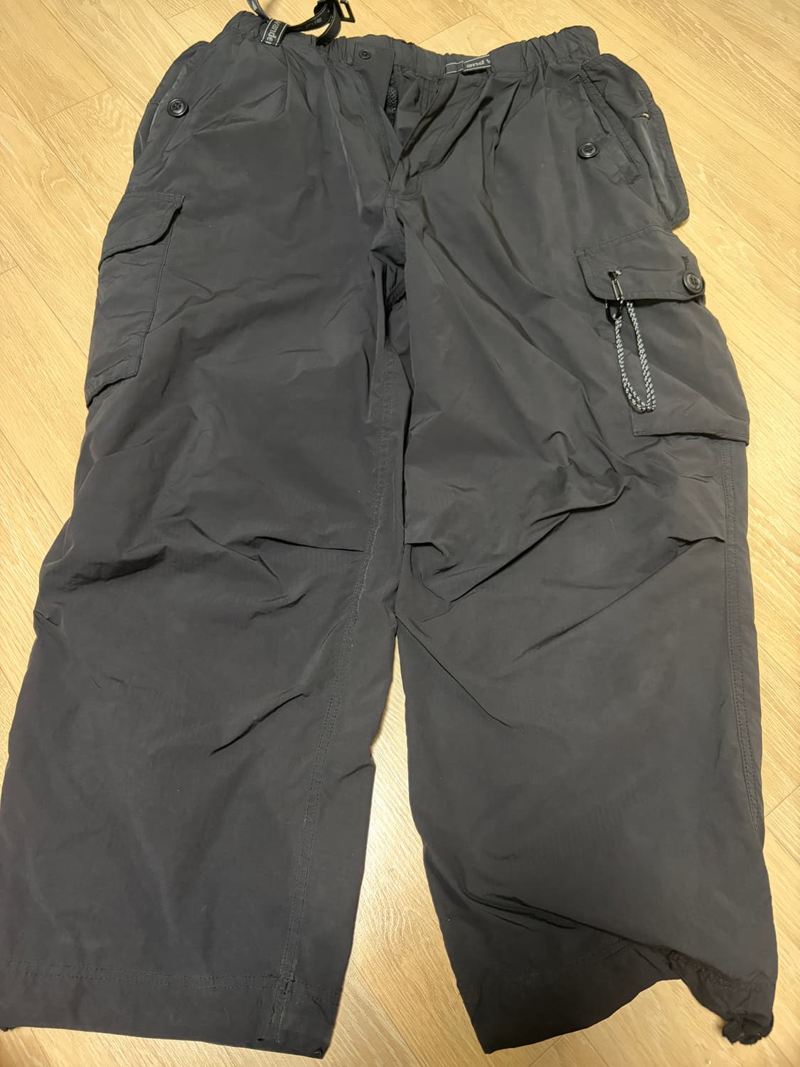 And Wander 카고팬츠 블랙 M 상품이미지2