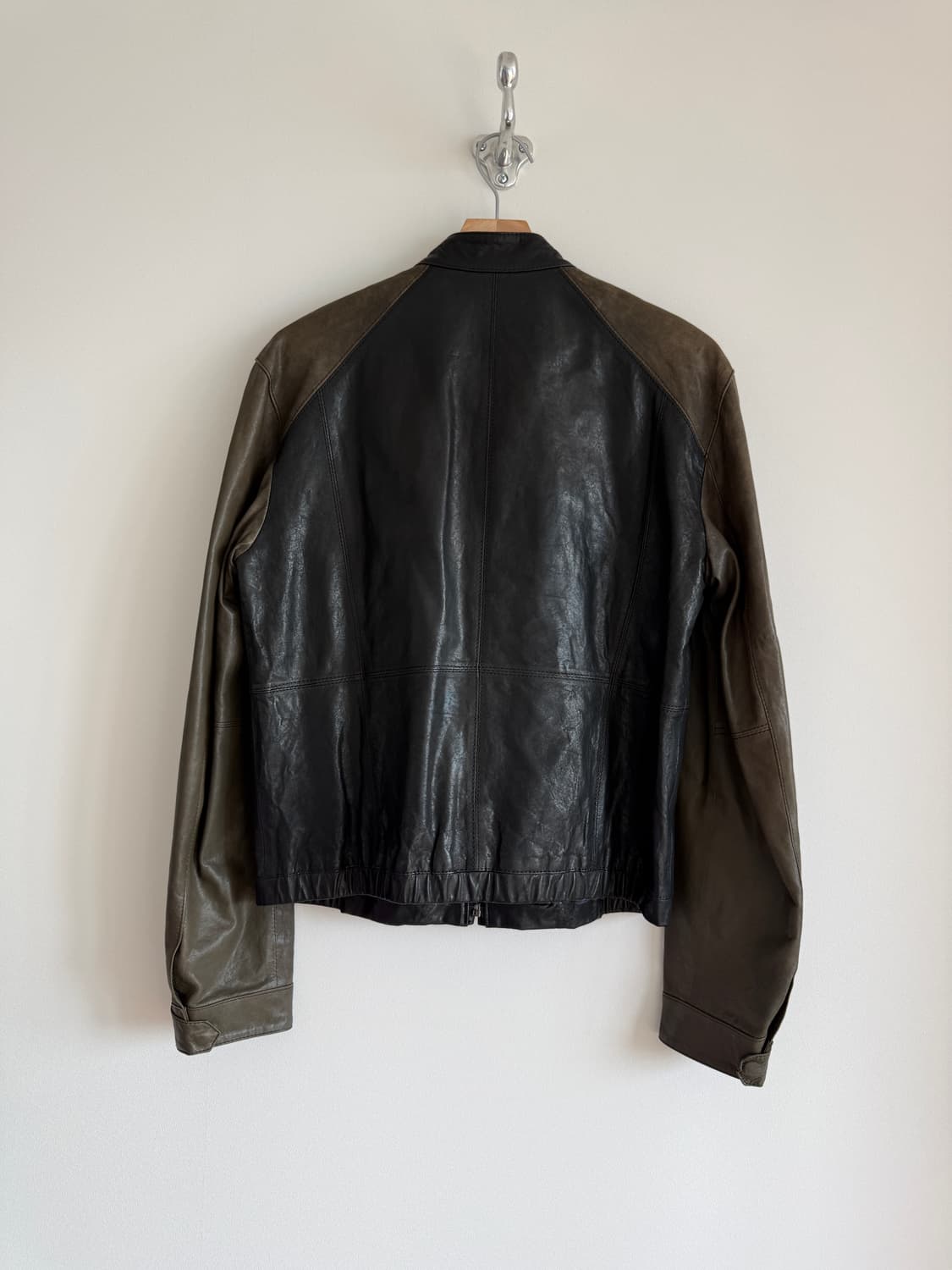 Pre owned 램스킨 레더 자켓 상품이미지5