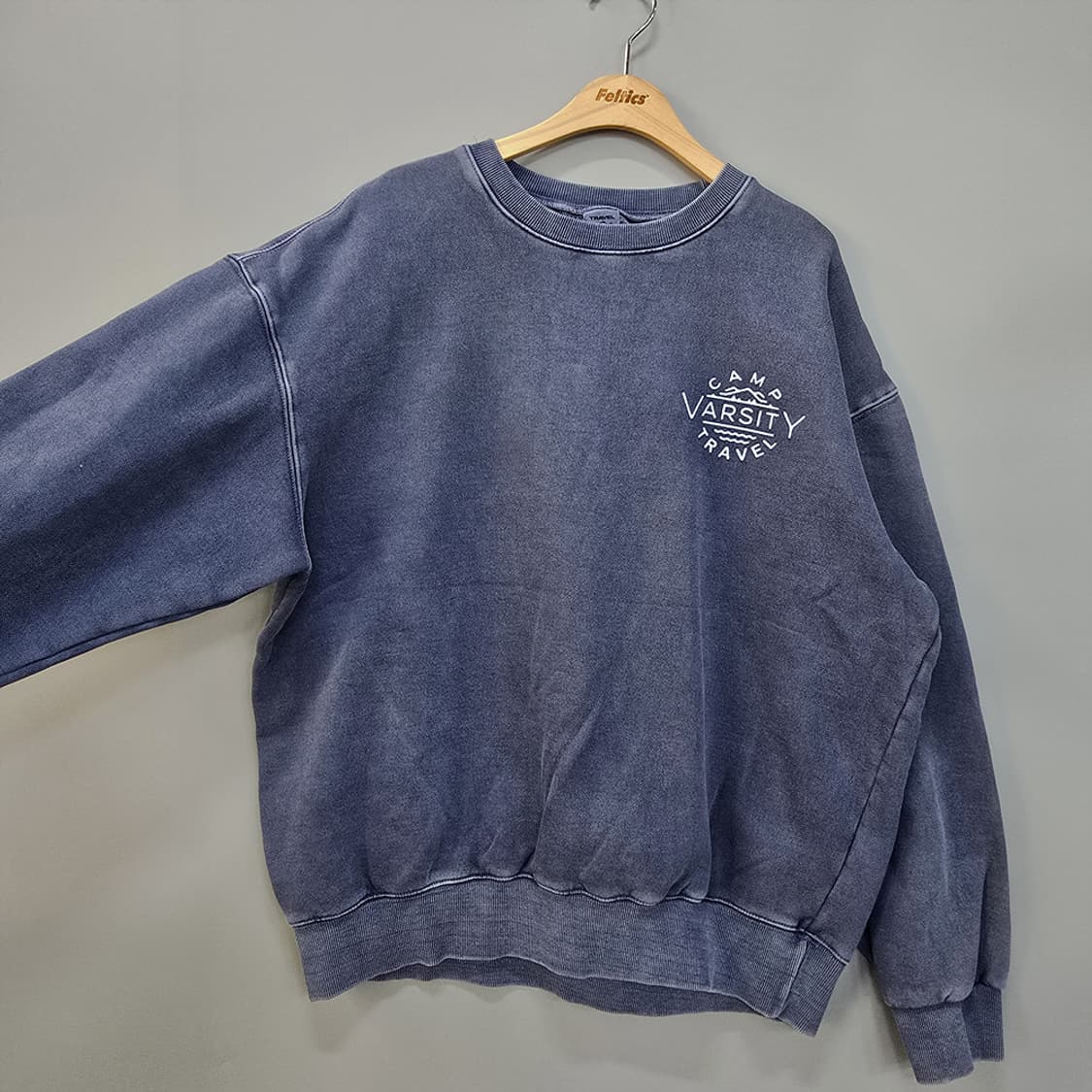 트래블(TRAVEL) 피그먼트 워싱 맨투맨 XL 상품이미지2