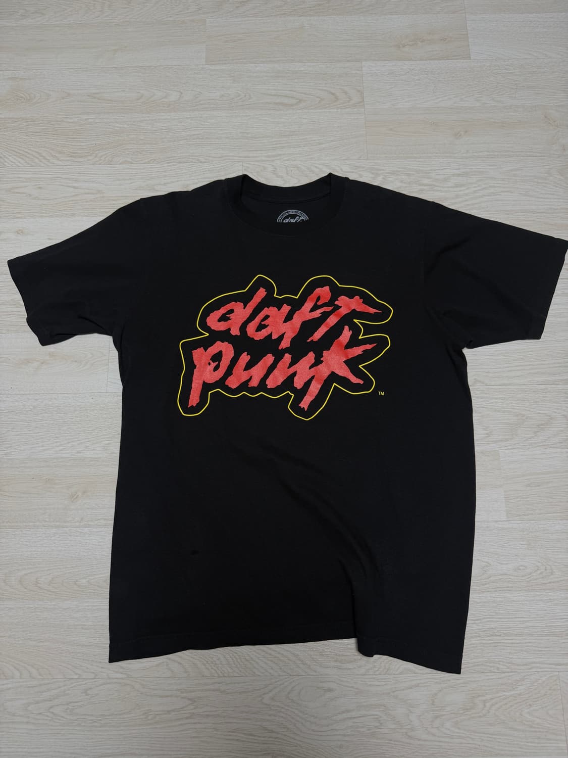 다프트 펑크 daft punk 오피셜 티셔츠 팝니다 상품이미지1