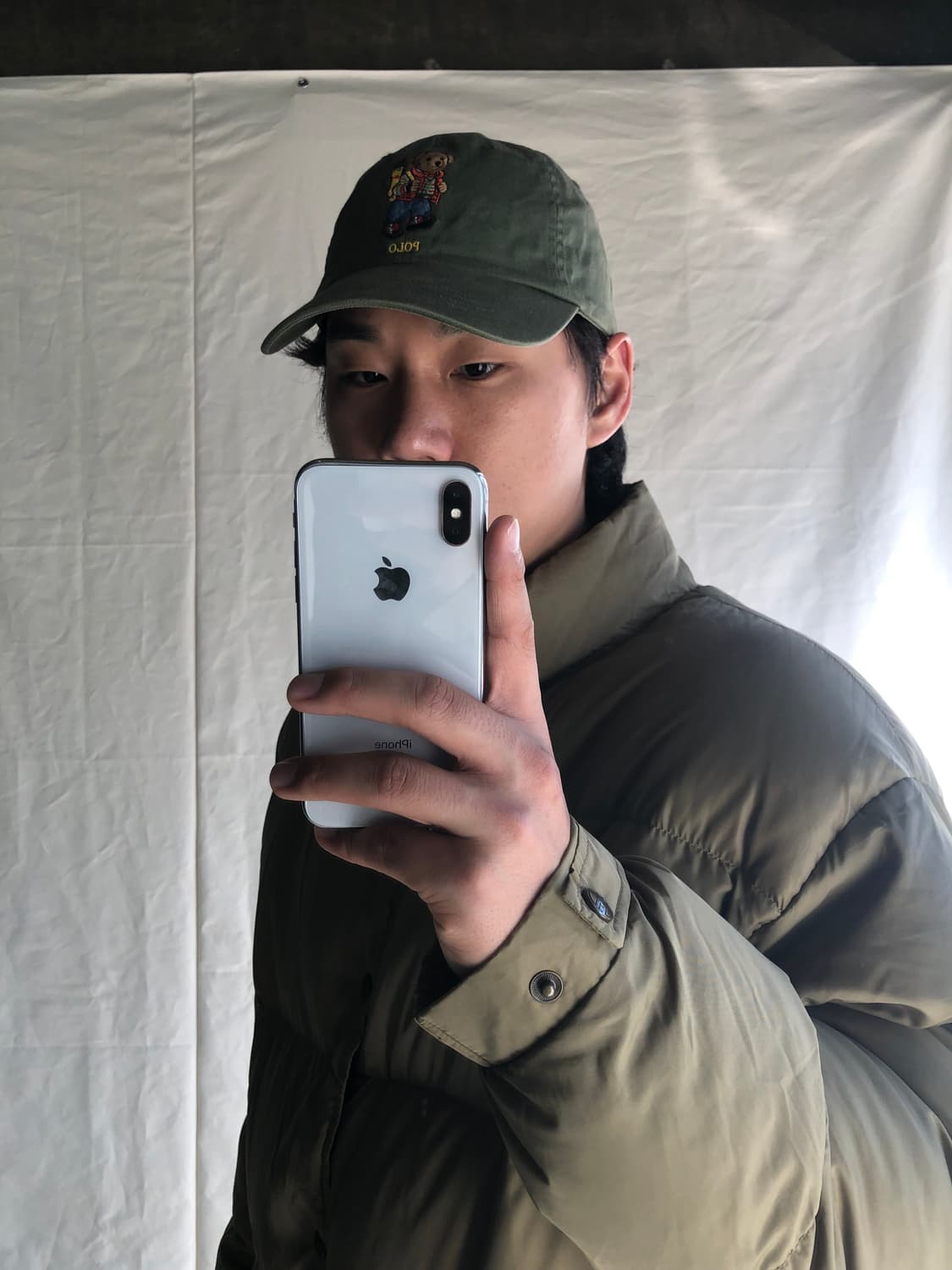 폴로 곰돌이 올리브 볼캡  상품이미지3
