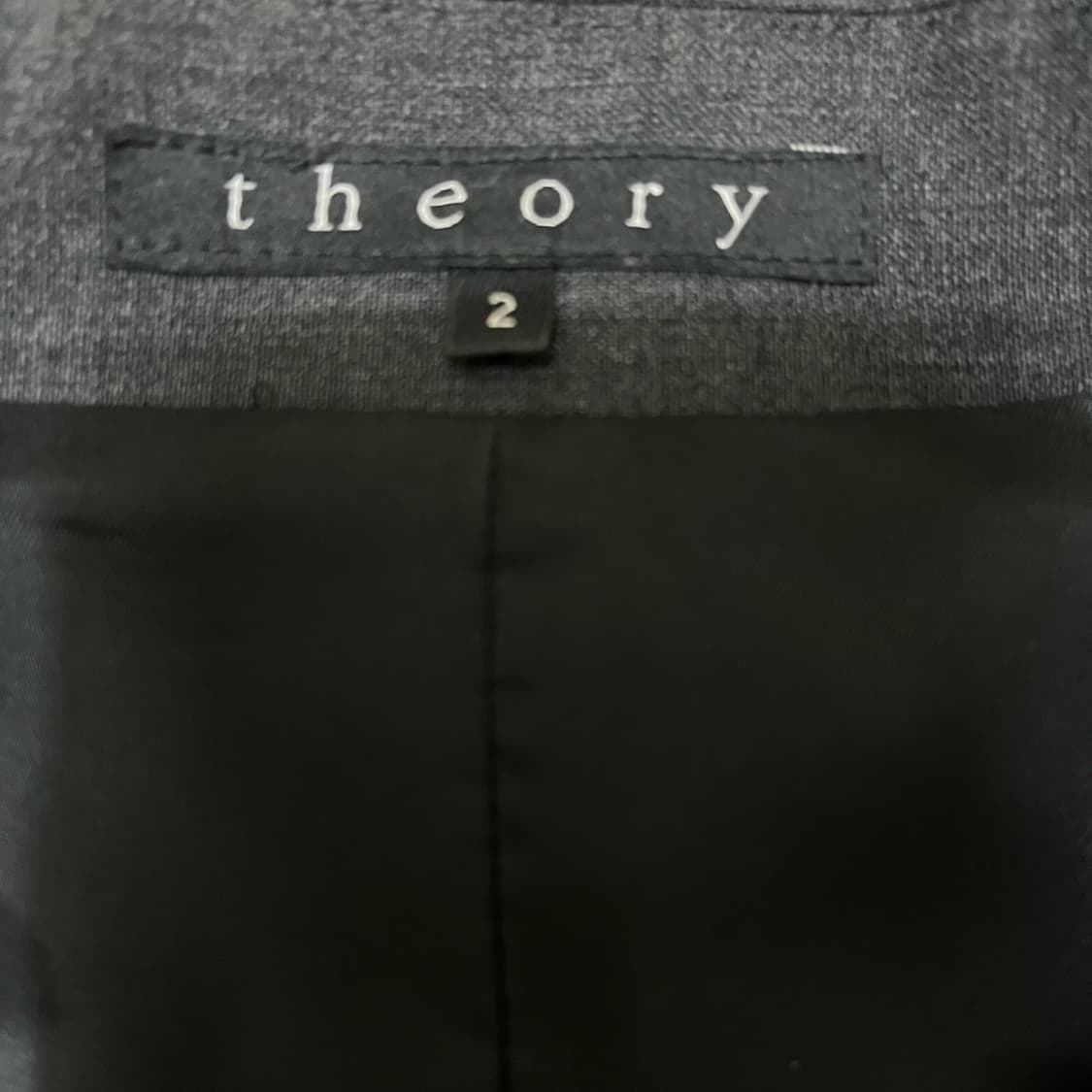 띠어리 여성 싱글 블레이저 정장 자켓 2사이즈  상품이미지6