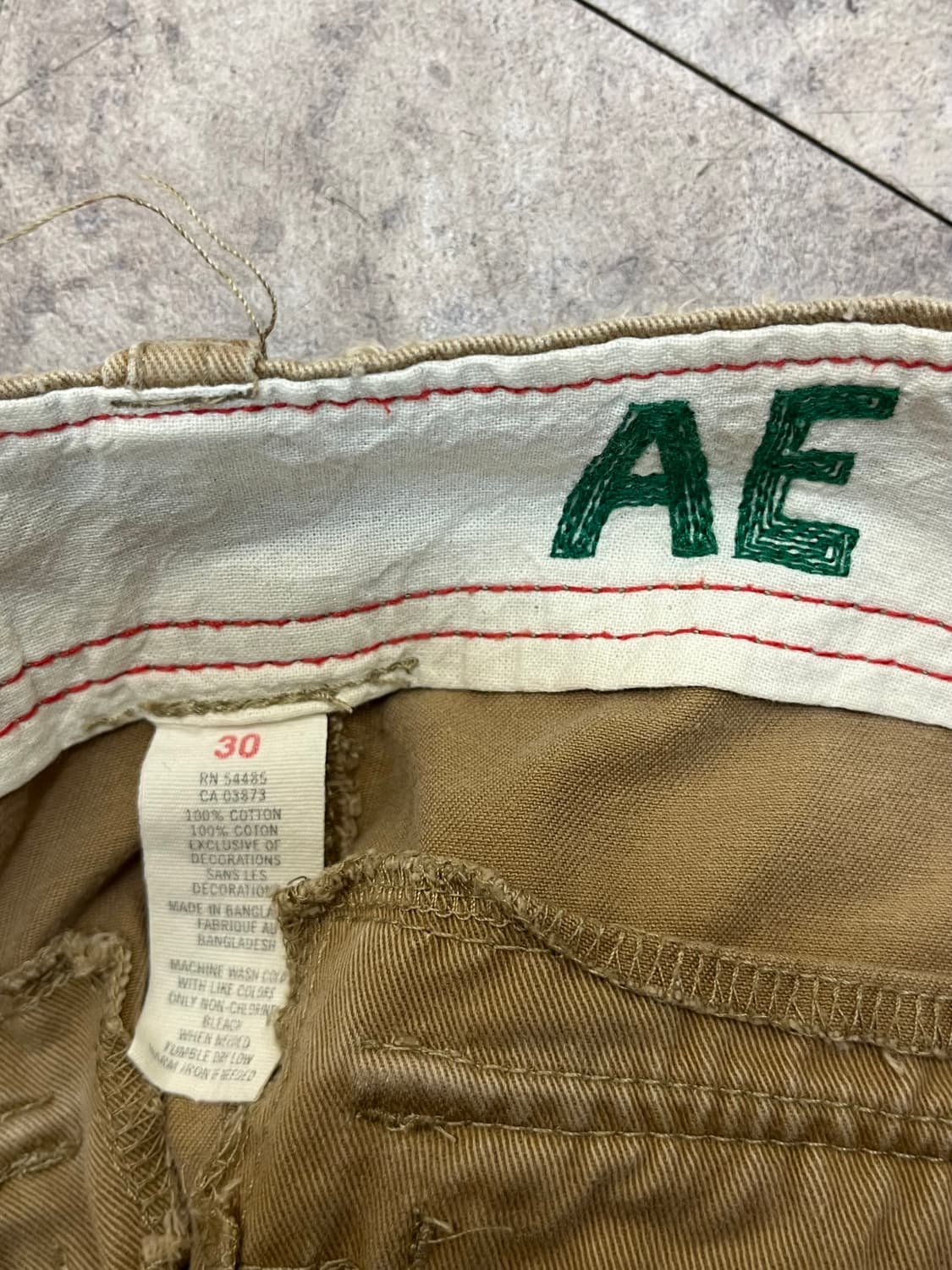 아메리칸 이글 카고 하프 팬츠 베이지 30  #csz3413  상품이미지3