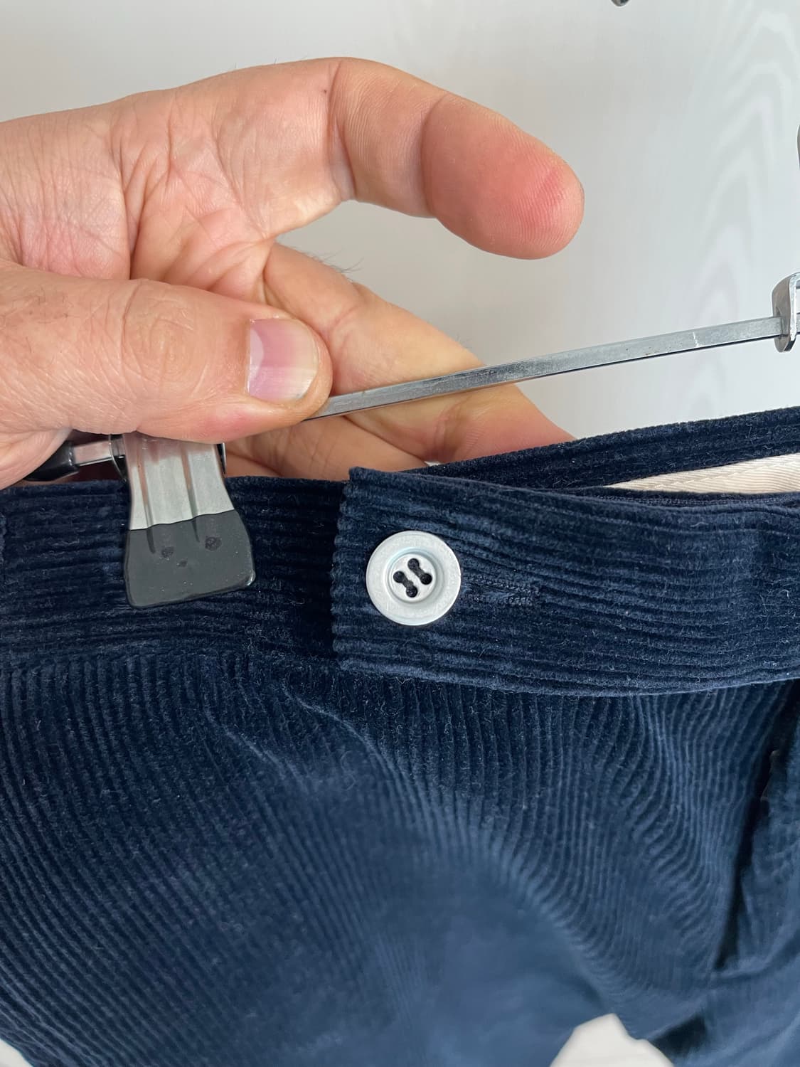 헤리티지 플로스 벨벳 코듀로이 팬츠 네이비 XS 상품이미지2