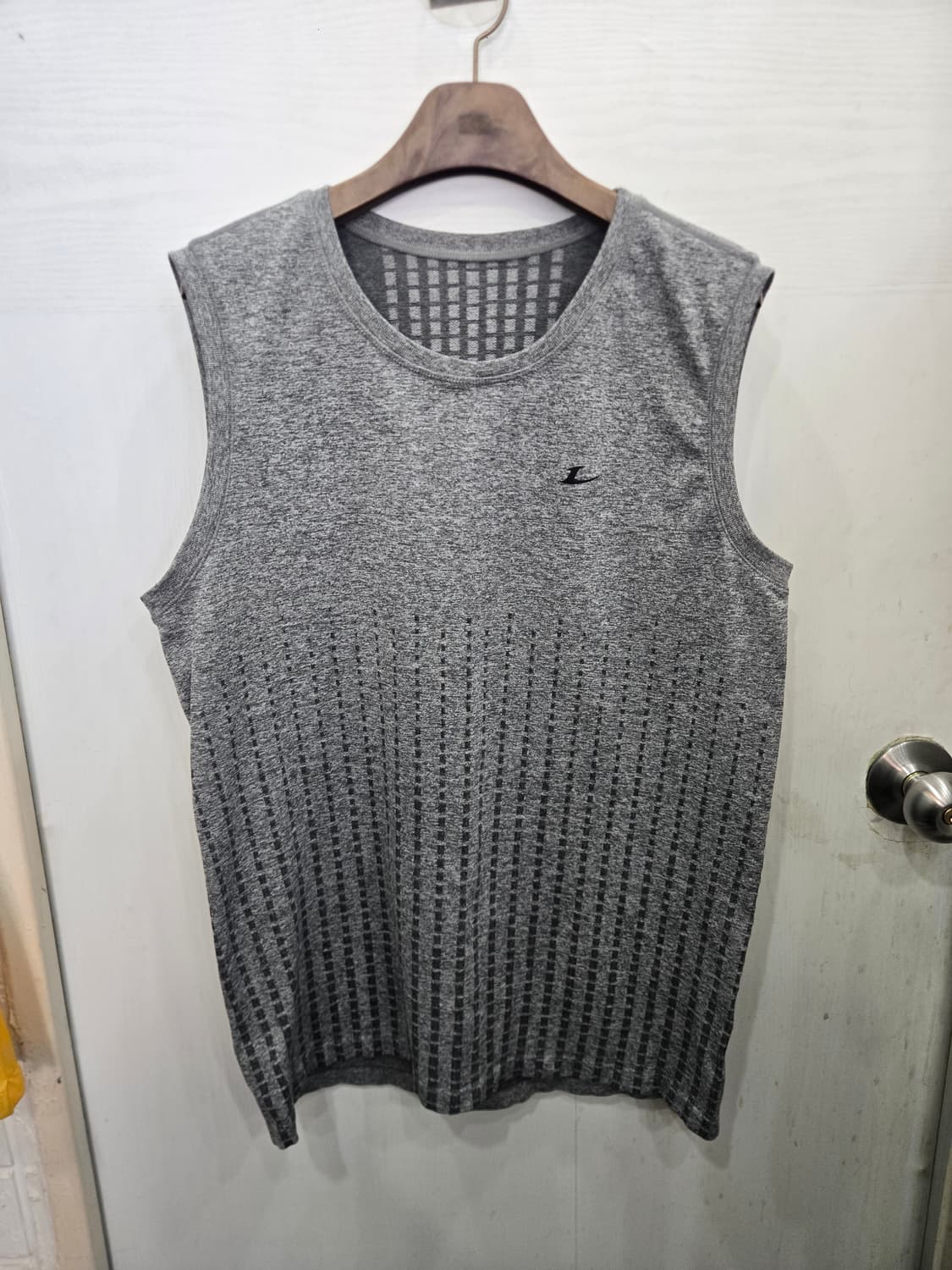 105,XL )) lecaf 르까프 나시티셔츠!~ 그레이 색상~ 상품이미지1