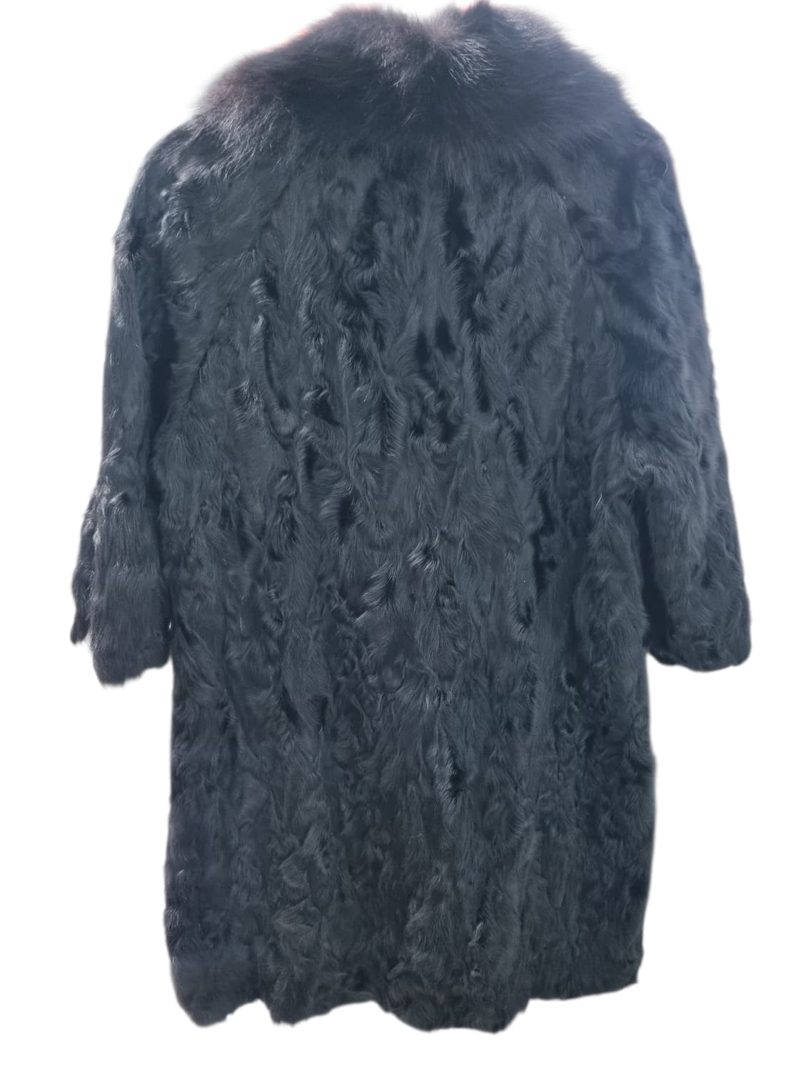 트리아나 양모 여우털 7부 코트 자켓 55-66 상품이미지2