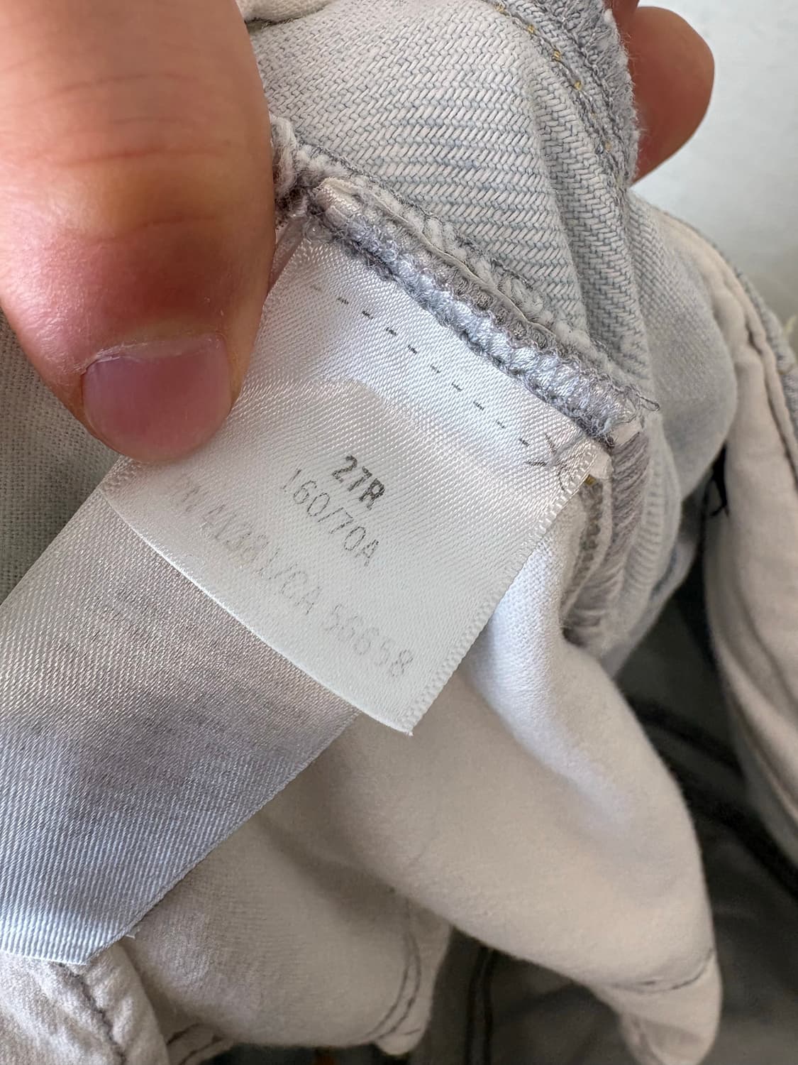 폴로랄프로렌 테이퍼드 연청 데님 팬츠 상품이미지9