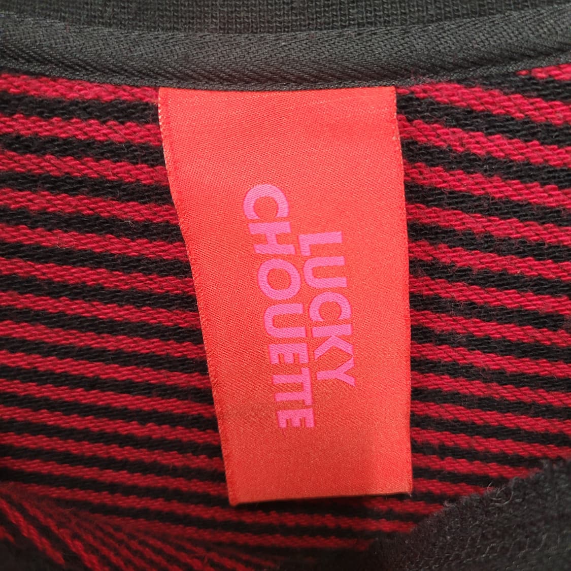 Lucky Chouette 럭키 슈에뜨 오울 자수 맨투맨  상품이미지3