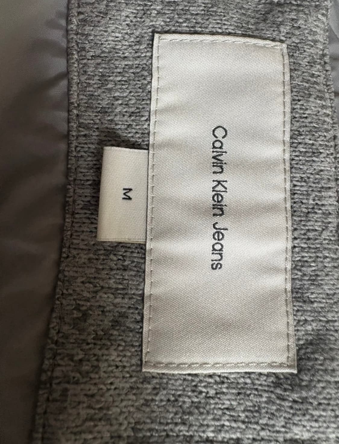 Calvin Klein 스탠드 카라 다운 패딩 M 급처 상품이미지4