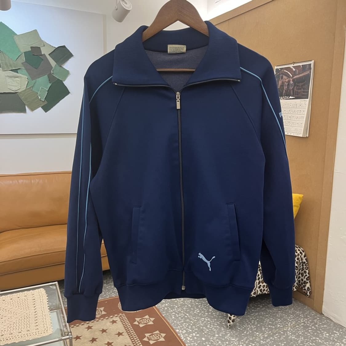 푸마 올드스쿨 레트로 90's 라인 져지 집업 100 C10456 상품이미지3