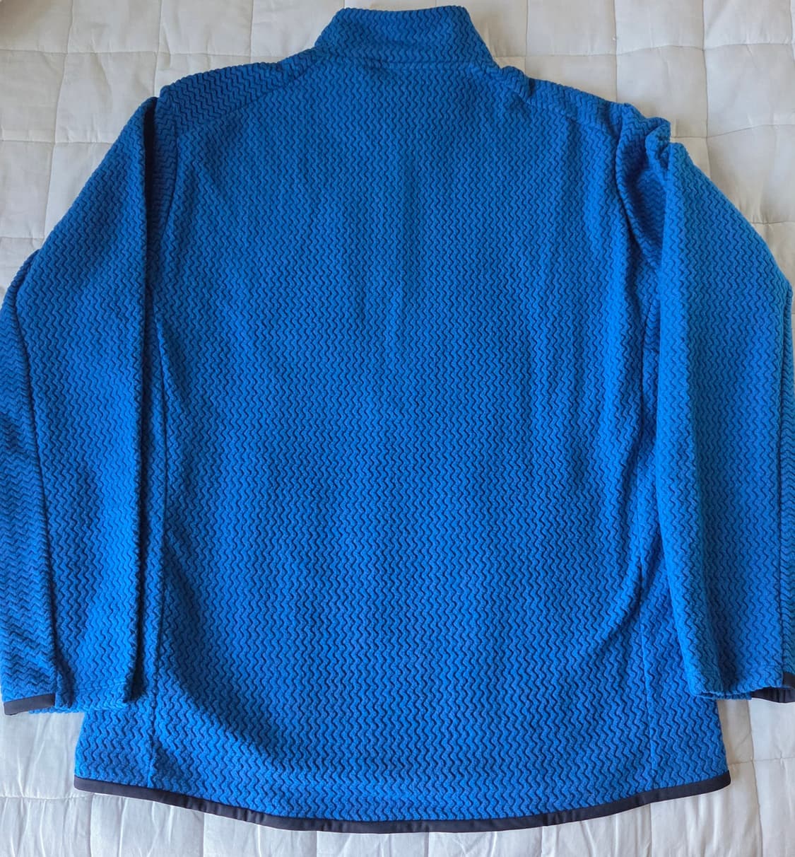 파타고니아 R1 에어 집넥 풀오버 엔드리스 블루 색상 L 사이즈 상품이미지2