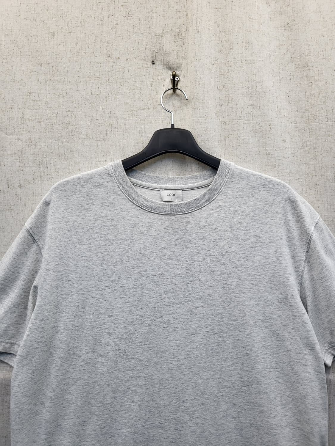 COOR 회색 반팔 티셔츠 상품이미지3