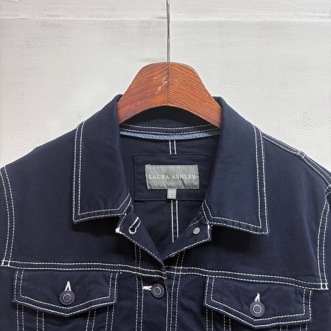LAURA ASHLEY 로라애슐리 코튼 트러커 자켓 상품이미지2
