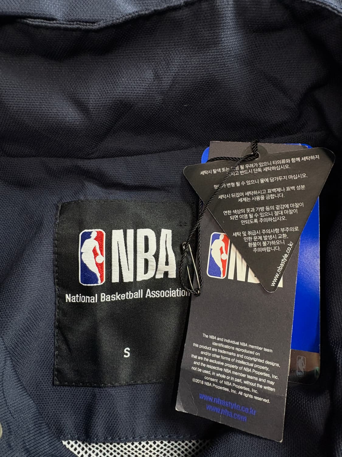 NBA LA레이커스 빅로고 컬러블럭 바람막이 2758 상품이미지3