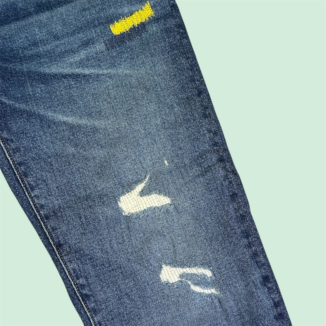 리바이스 512 프리미엄 가죽 패치 W30 x W32 블랭크 탭 상품이미지2