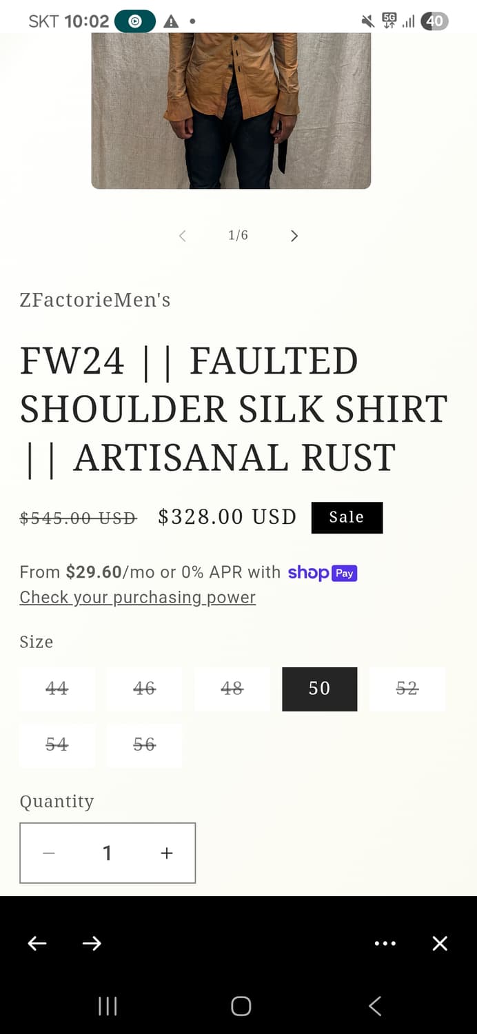 Zambarrett artisanal dust shirt 상품이미지9