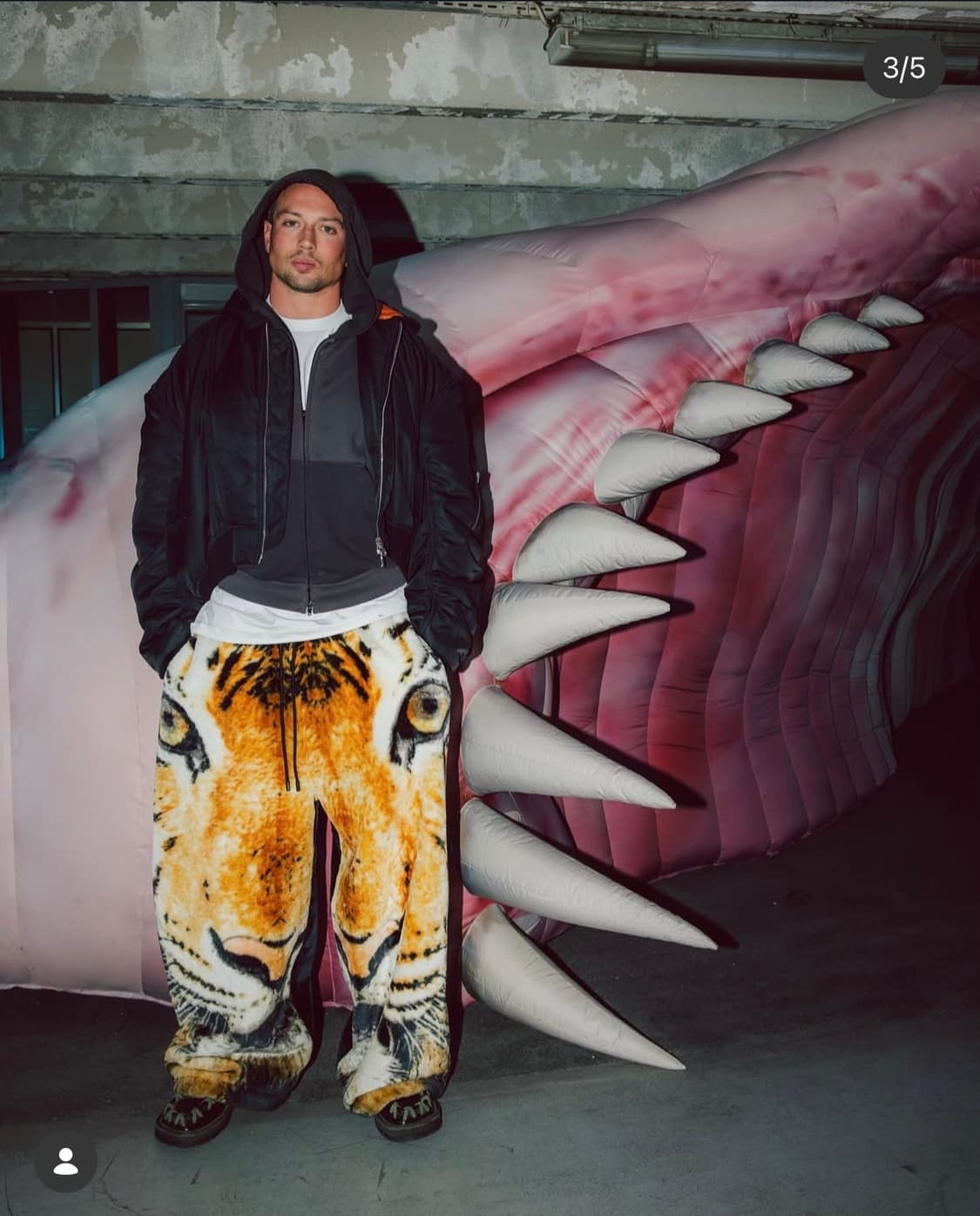 Lu’udan Distorted ma-1 봄버 상품이미지4