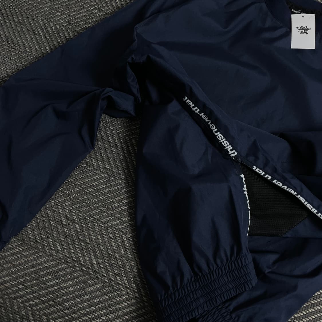 디스이즈네버댓 스펠로고 우븐 아노락 웜업y 3309 상품이미지6