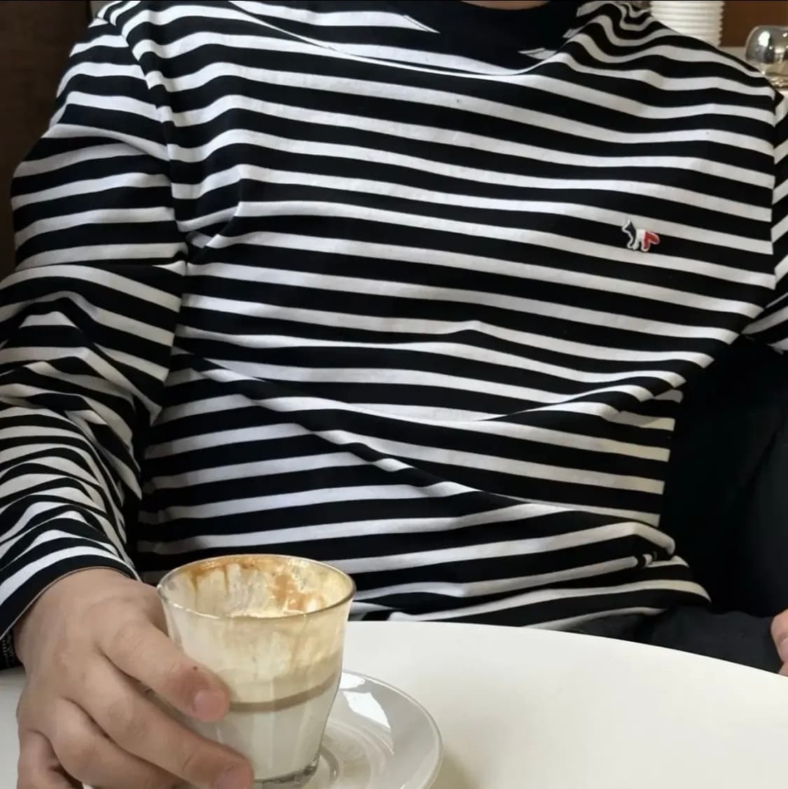 🔥[새상품/정품]🔥 메종키츠네 스트라이프 롱슬리브 상품이미지6