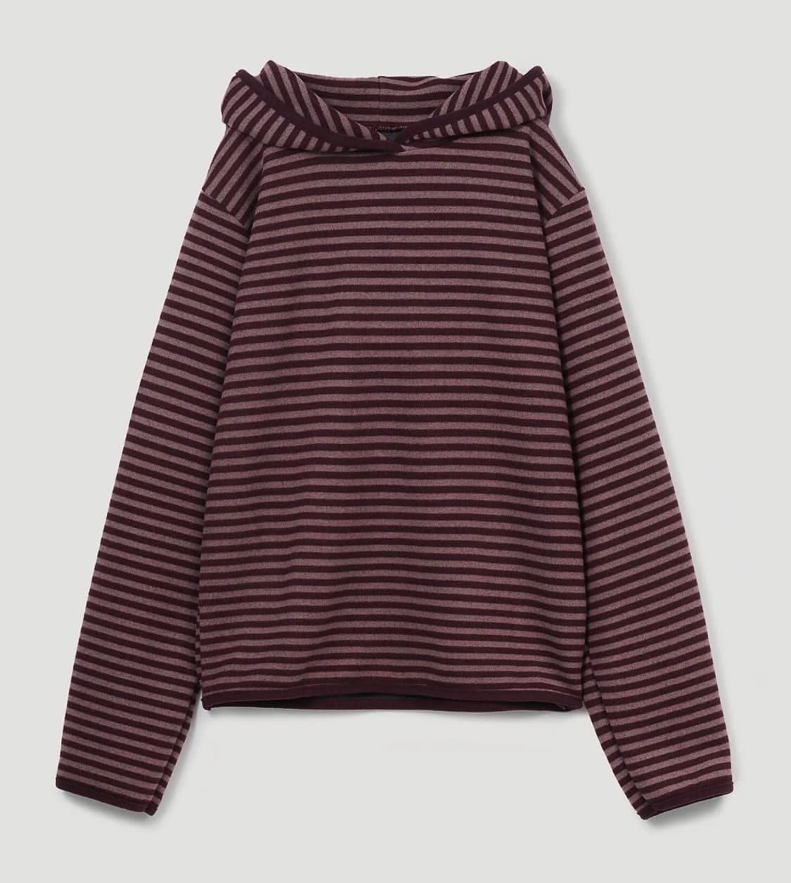 페스토 PESTO 윈터 스트라이프 후드 탑 후드티 상품이미지1