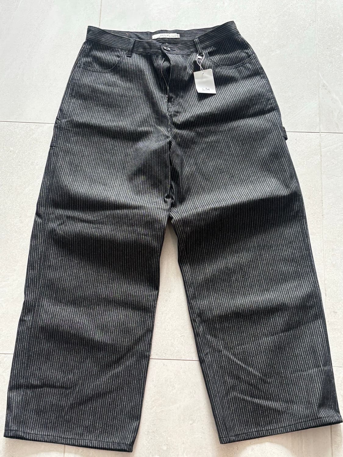 헬름 스트라이프 팬츠 상품이미지1