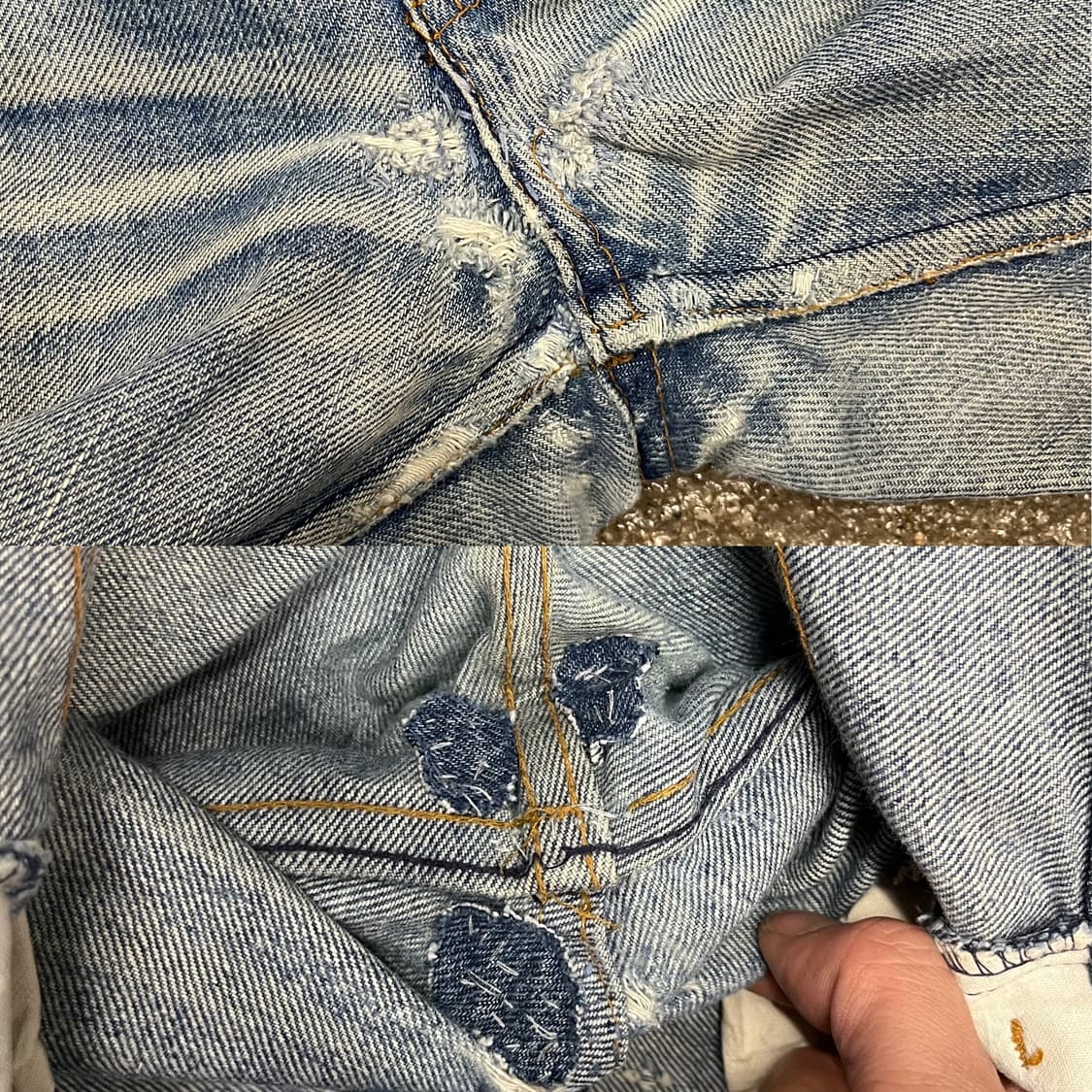 70s Levis632 데님 부츠컷 (32-33”) 상품이미지7