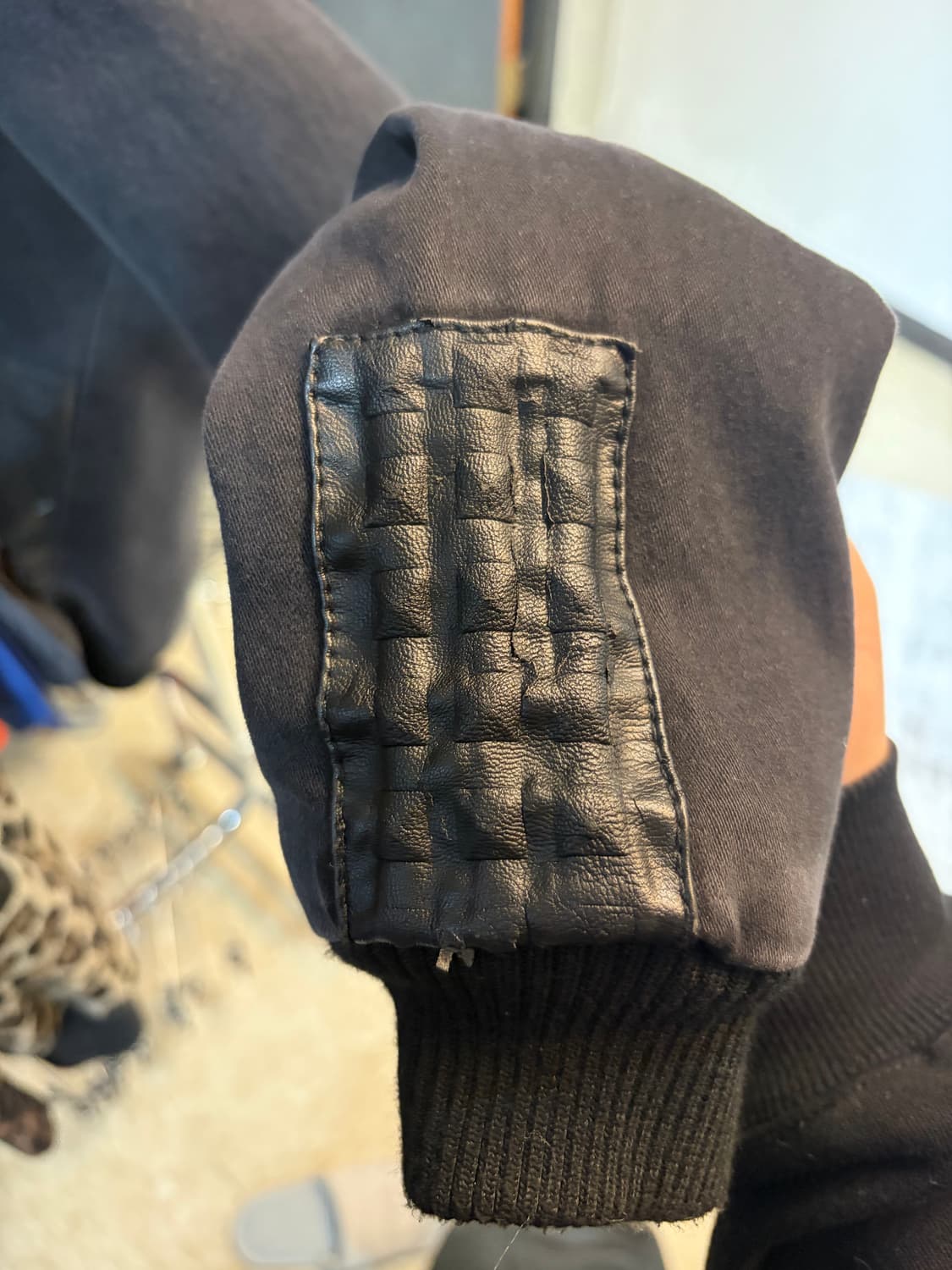 Y2K Fur hoodie patch bomber jacket 상품이미지9