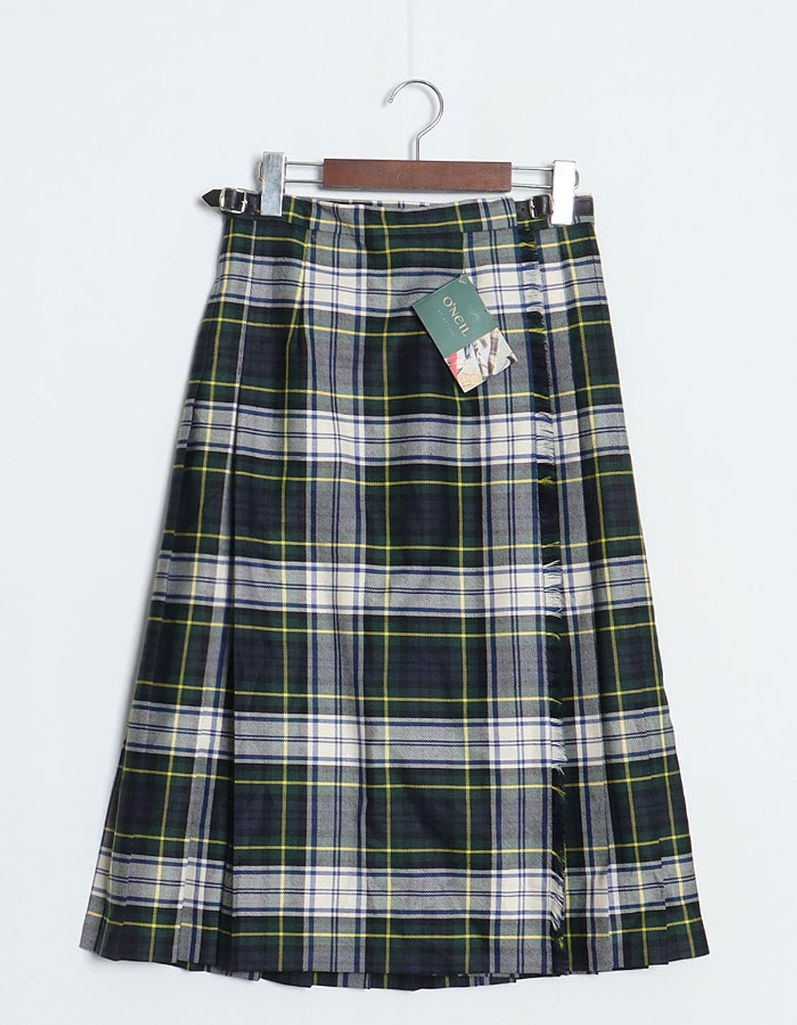 O'NEIL OF DUBLIN Check Wrap Skirt (27~ 상품이미지1