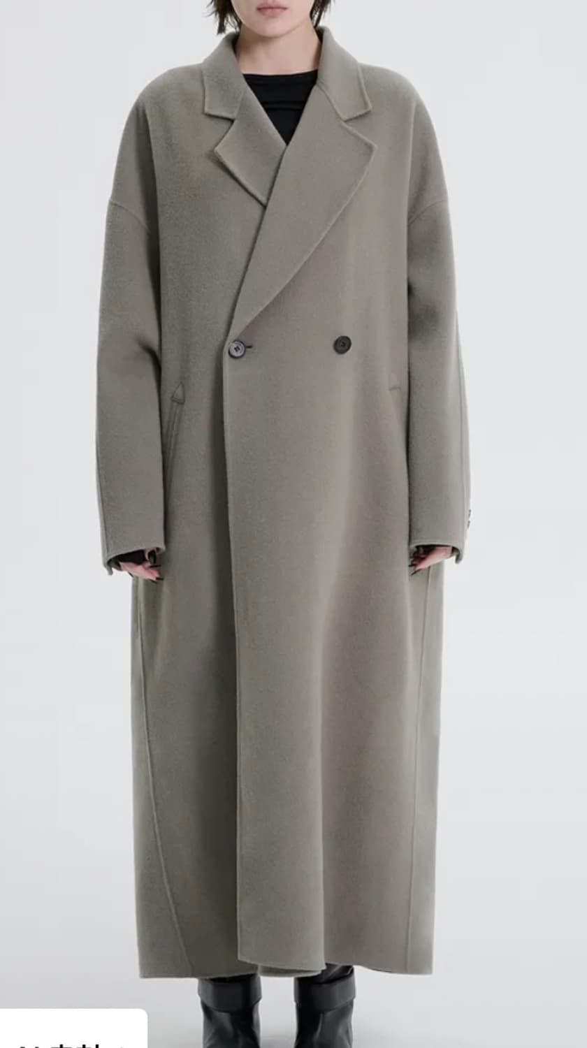 트리밍버드 와이드롱코트 1사이즈 판매해요 상품이미지1