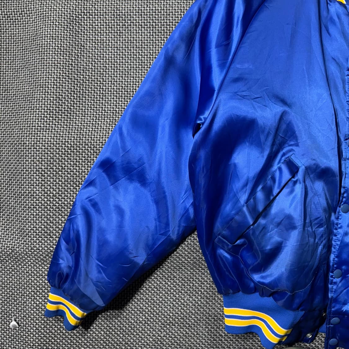 빈티지 봄버 자켓 블루 ( L/OLD-8182 ) 상품이미지5