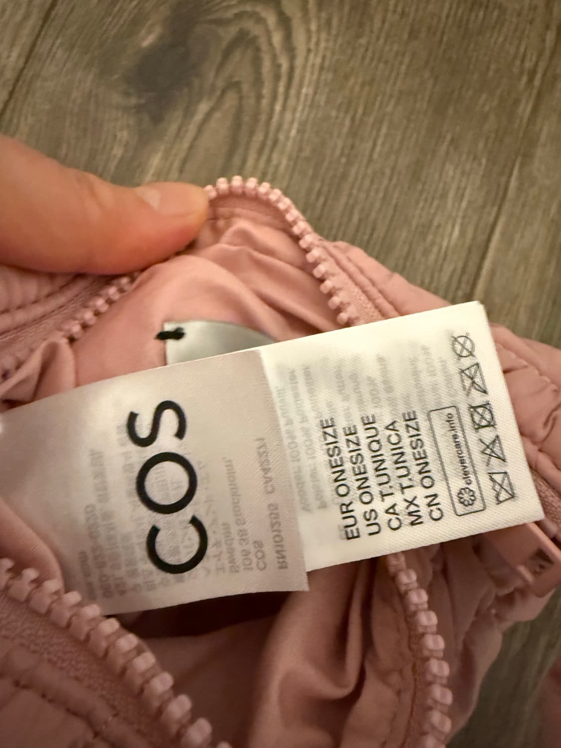 Cos 코스 퀼티드 마이크로백 핑크 상품이미지5