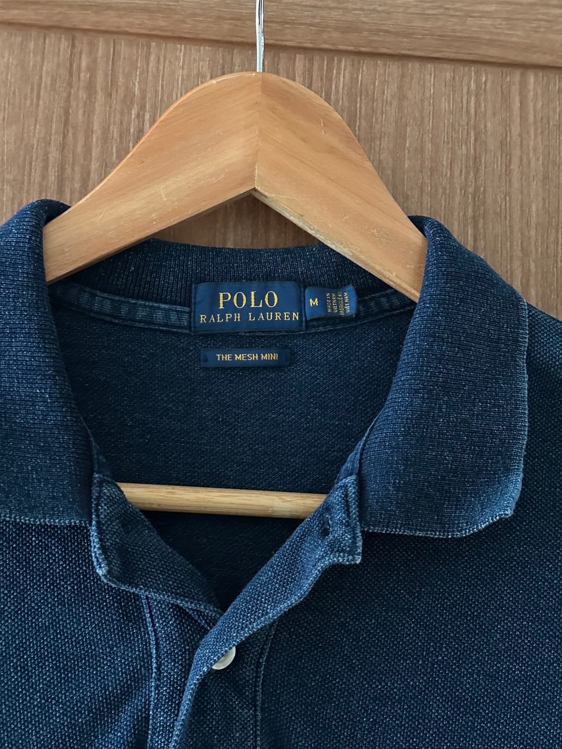 Polo Ralph Lauren 여성 워싱 블루 PK 원피스 m 상품이미지5