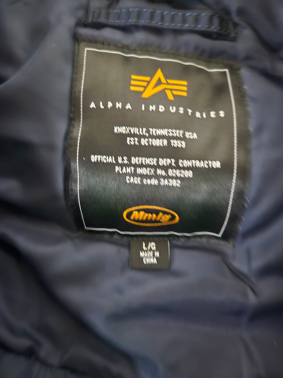 알파인더스트리 x mmlg n3b자켓 L사이즈 상품이미지3