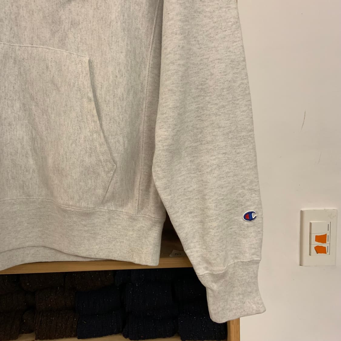 빈티지 챔피온 리버스위브 후드 상품이미지3