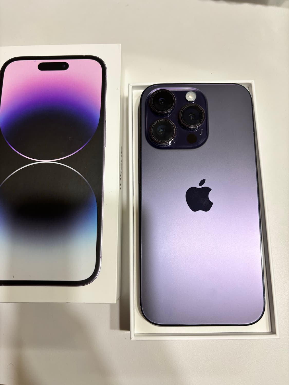 아이폰14pro 딥퍼플 128기가 급처 상품이미지2