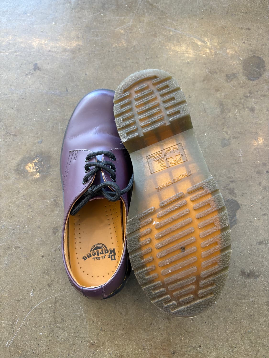 닥터마틴 1461 퍼플 여자 uk4 230사이즈 상품이미지3