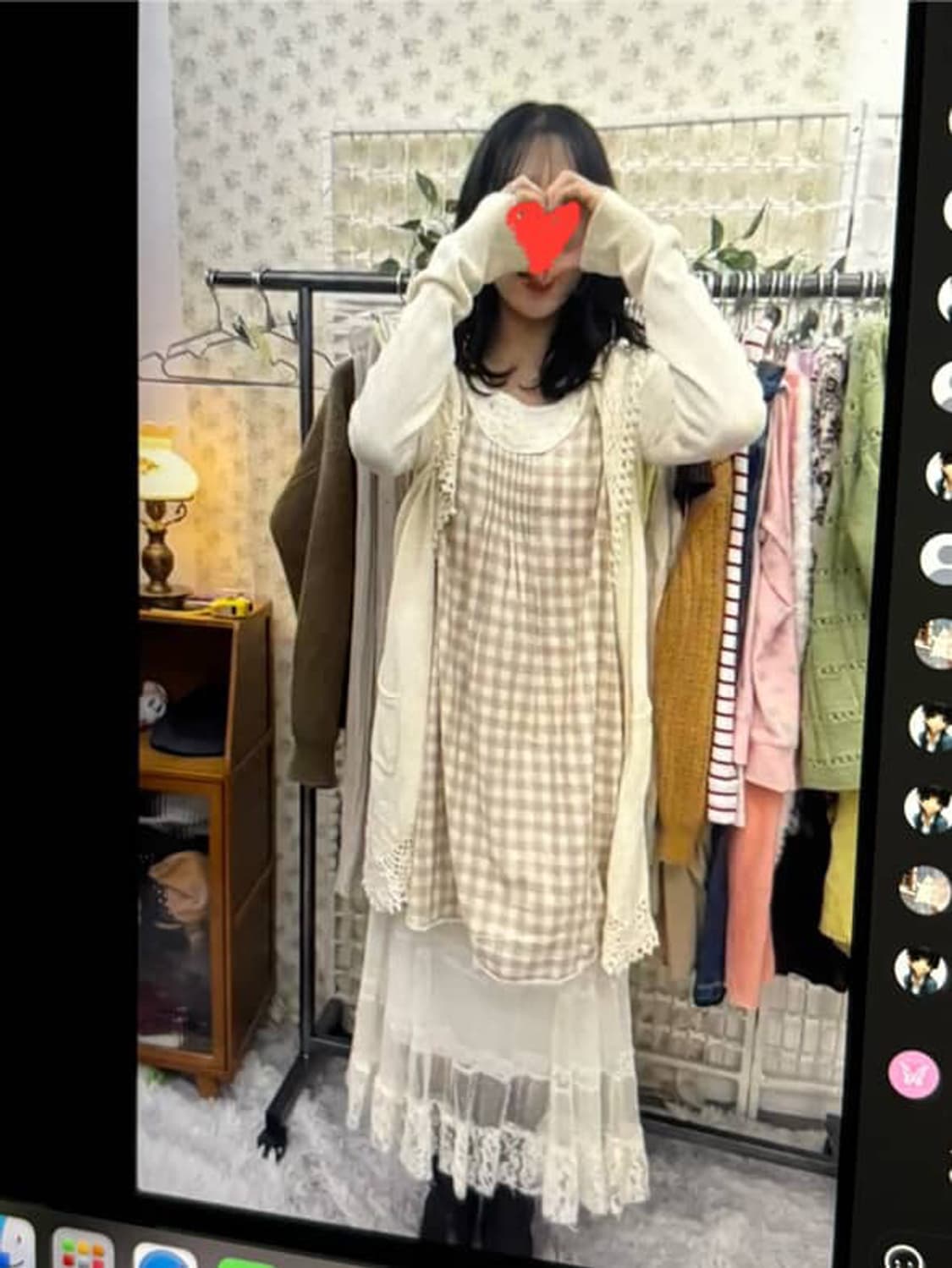 페어리 빈티지 옷 코디 모리걸 모리룩 셋업 상품이미지1