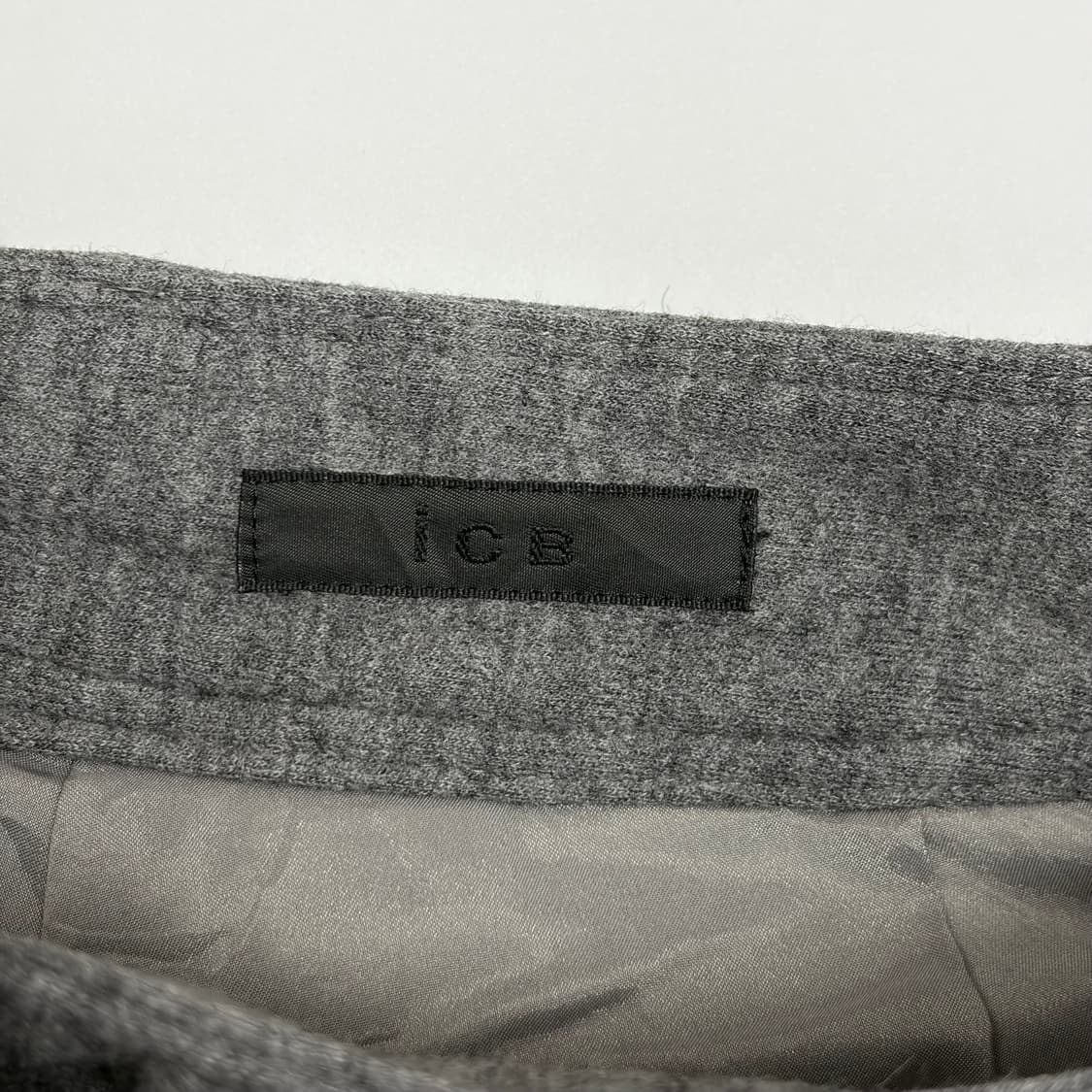 Icb 아이씨비 울 캐시미어 부츠컷 바지 팬츠 상품이미지5