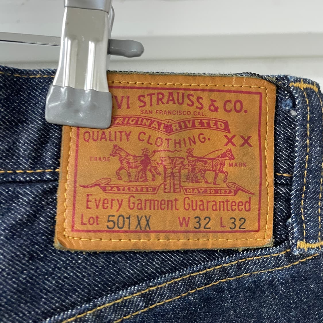 리바이스 501xx 데님 팬츠 W32 L32 상품이미지4