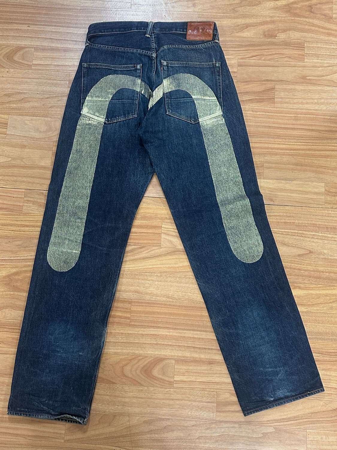 에비수 EVISU 빅로고 데님 팬츠 / 야마네 / 메이드 인 재팬 상품이미지1