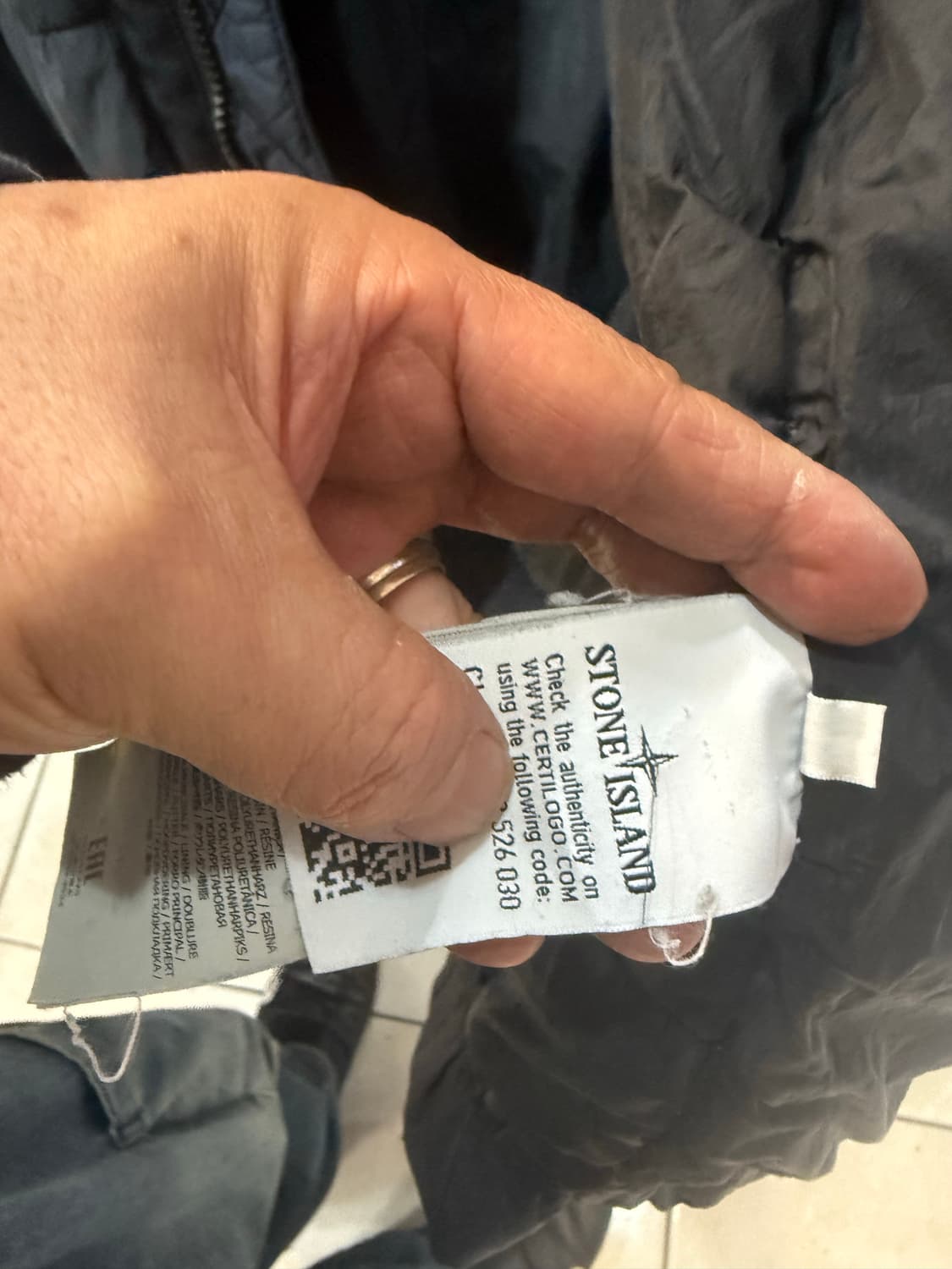 100 정품 스톤아일랜드 클링클립스 패딩 팝니다 상품이미지7