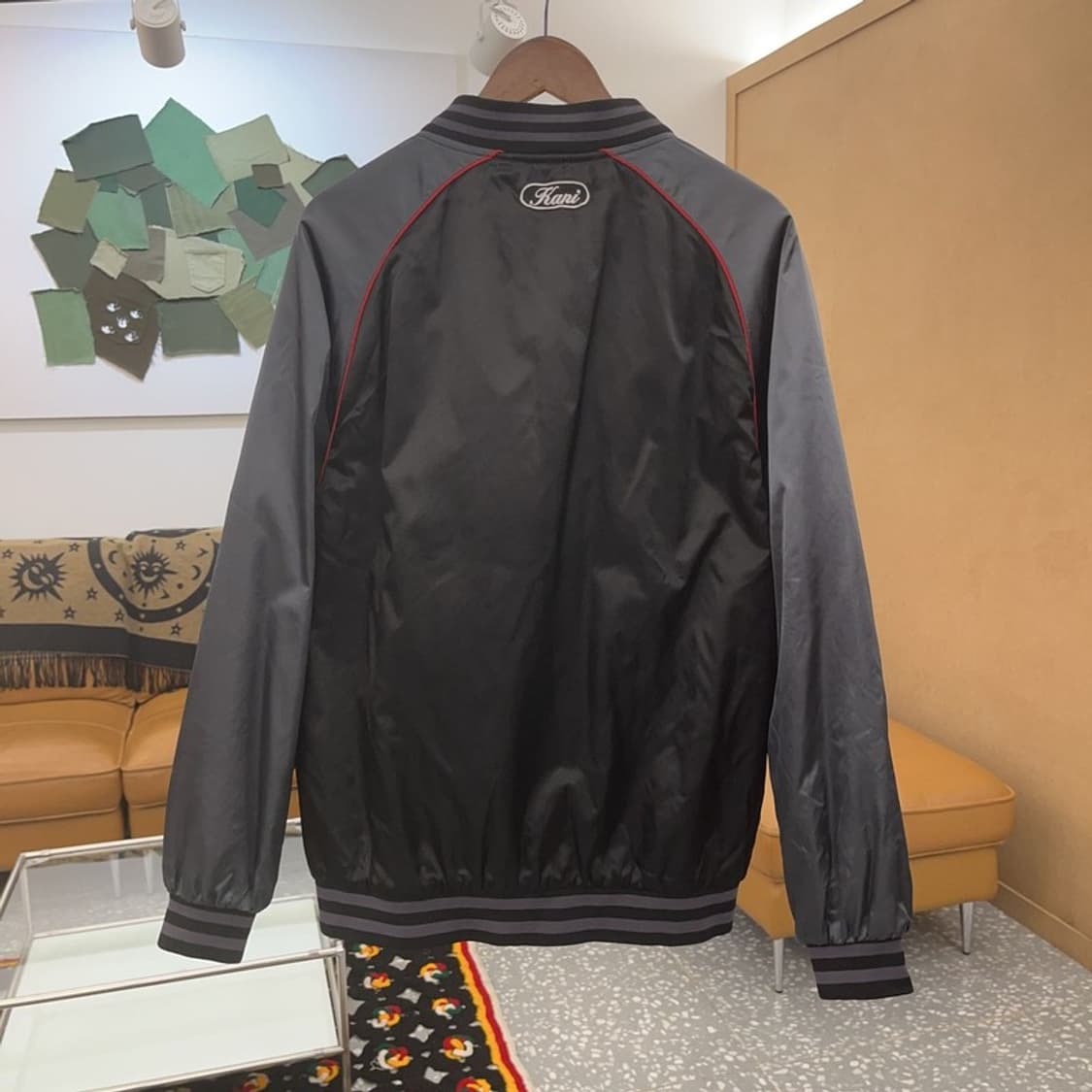 칼 카니 올드스쿨 빈티지 Y2K 바시티 자켓 L C07178 상품이미지4