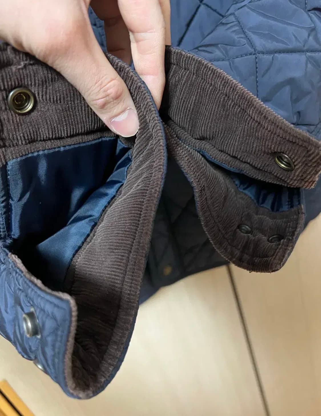 폴로랄프로렌 코듀로이 퀄팅 자켓 xl 상품이미지4