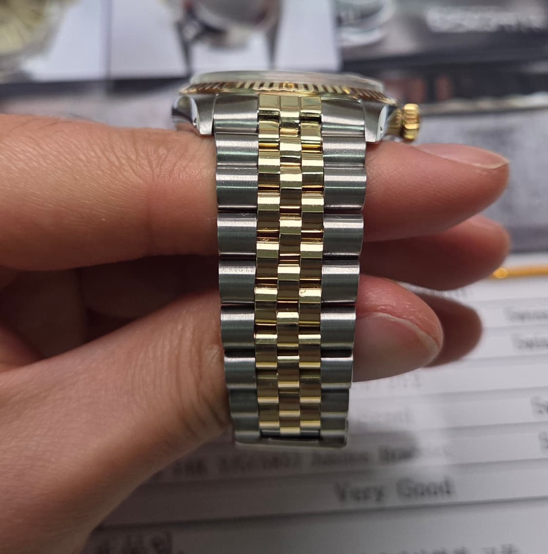 빈티지 롤렉스 데이저스트 16013 골드콤비 보카시판 쥬빌리줄 ver.  상품이미지6