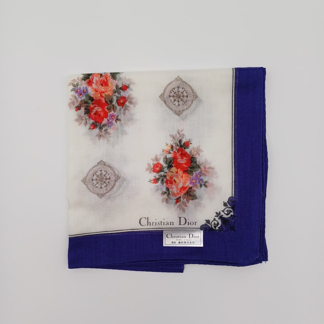 DIOR 디올 손수건 스카프 [BFS7491_0791-48] 상품이미지2