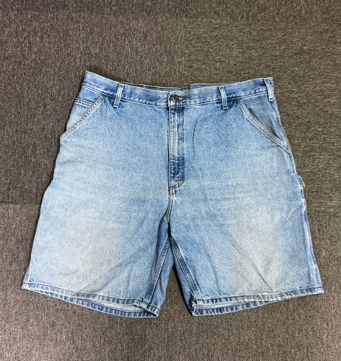 00‘s 칼하트 데님 카펜터 쇼츠 상품이미지1