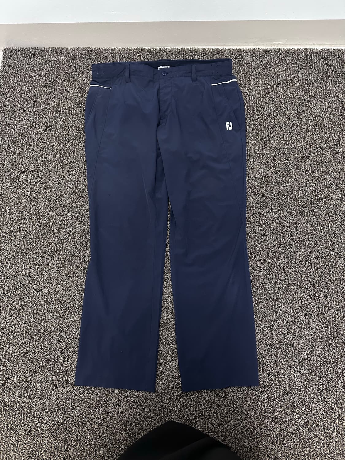 풋조이 남성 골프웨어 바지 네이비 34인치 상품이미지1