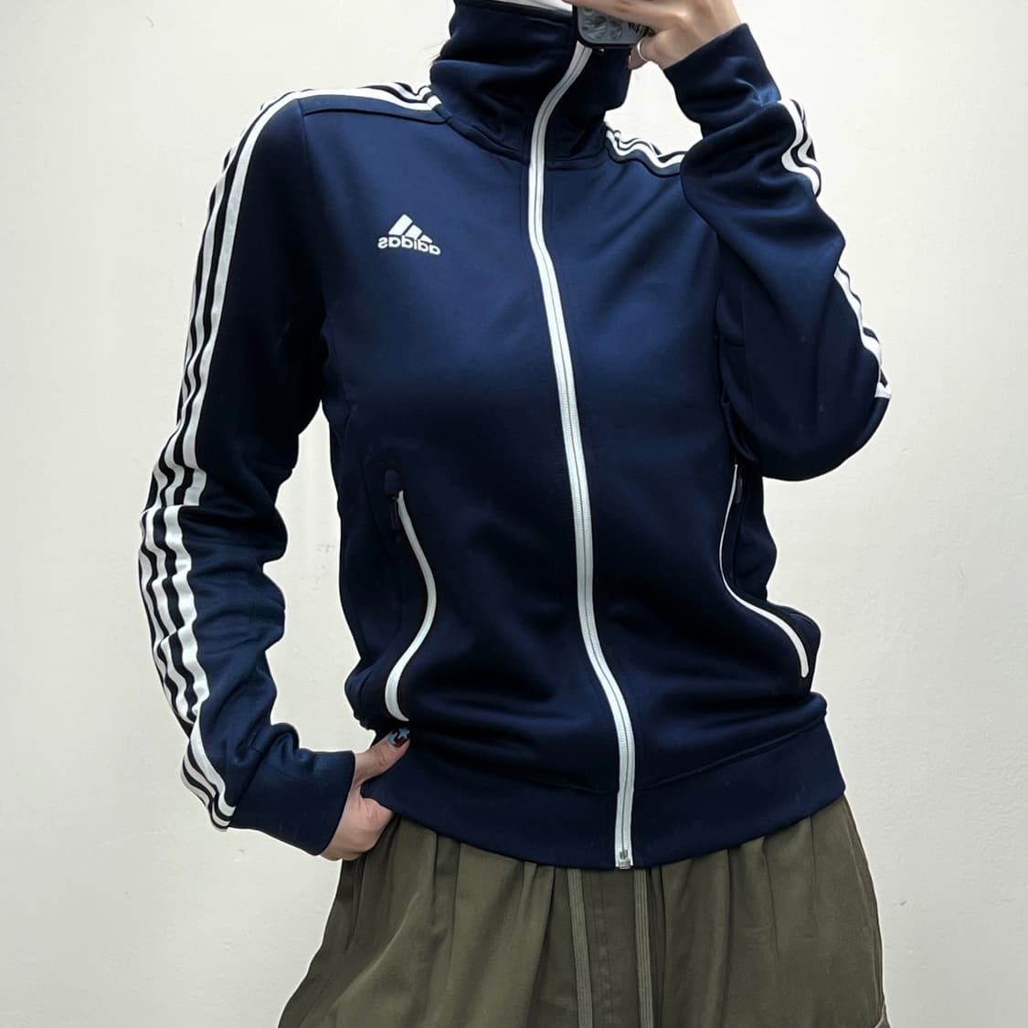 아디다스 트랙탑 져지 네이비 100 [041604] 상품이미지2